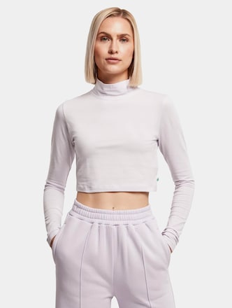 Ladies Organic Cropped Turtelneck 