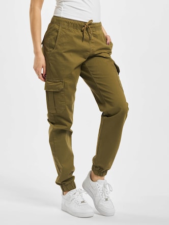 Ladies High Waist Cargo Jogging